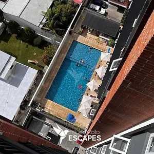 Luxury King Bed With Free Pool & Gym - Parque San Jorge Z11 Apartamento